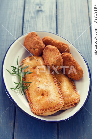 typical portuguese appetizers on white dish typical portuguese appetizers on white dish 38818197