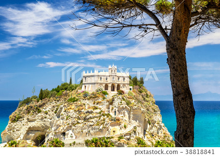 Church of Santa Maria dell'Isola, town of Tropea. Church of Santa Maria dell'Isola, town of Tropea. 38818841