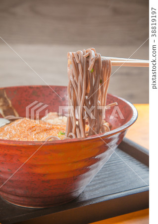 noodles with meat in soup noodles with meat in soup 38819197