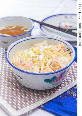 noodles with meat in soup noodles with meat in soup 38819743