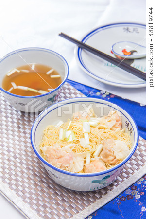 noodles with meat in soup noodles with meat in soup 38819744