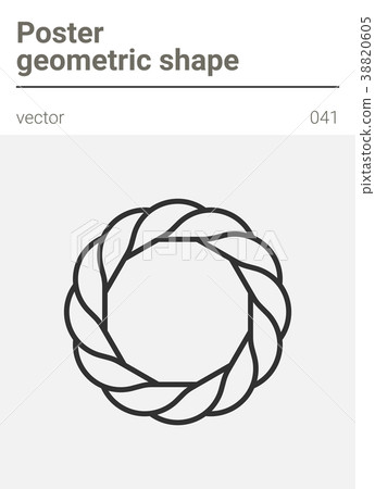 Poster minimal geometric vector shape Poster minimal geometric vector shape 38820605