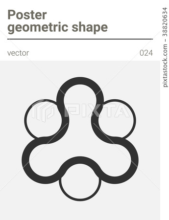 Poster minimal geometric vector shape  38820634