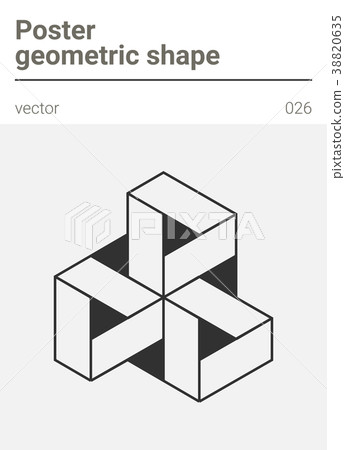 Poster minimal geometric vector shape Poster minimal geometric vector shape 38820635