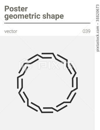 Poster minimal geometric vector shape Poster minimal geometric vector shape 38820673