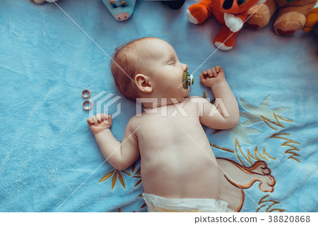 fev months old lovely baby portrait 38820868