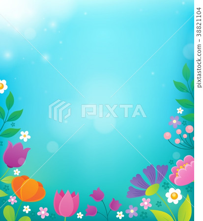 Flower topic background 2 38821104