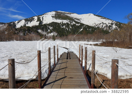 View from the Oze Uedasoro area in early spring 38822595