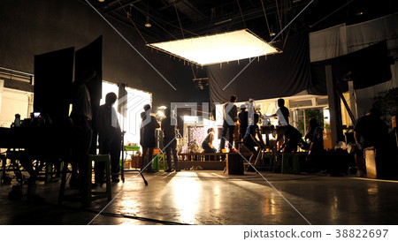 The making of video production and crew working. 38822697