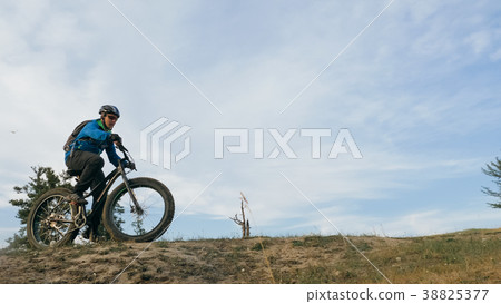 Fat bike also called fatbike or fat-tire bike in Fat bike also called fatbike or fat-tire bike in 38825377