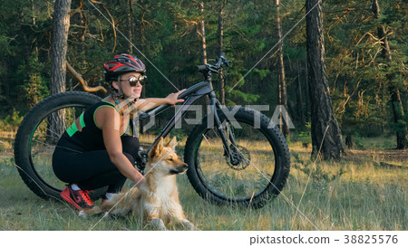 Fat bike also called fatbike or fat-tire bike in 38825576