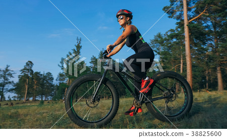Fat bike also called fatbike or fat-tire bike in 38825600