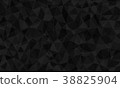 black polygon vector backgrounds and texture 38825904