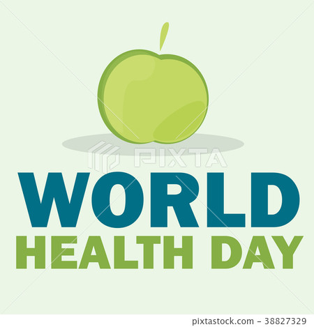 World health day card. Vector illustration with World health day card. Vector illustration with 38827329