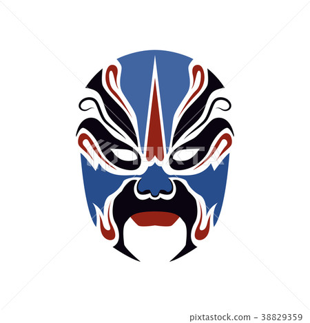 Beijing opera mask of ancient people Beijing opera mask of ancient people 38829359