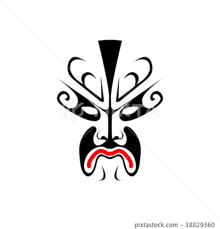 Beijing opera mask of ancient people Beijing opera mask of ancient people 38829360