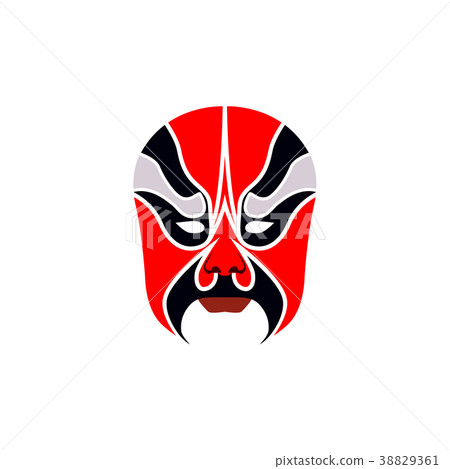 Beijing opera mask of ancient people Beijing opera mask of ancient people 38829361