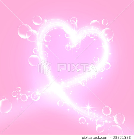 Valentine Background Heart Soap Bubbles Valentine Day Valentine Love Valentine Background Heart Soap Bubbles Valentine Day Valentine Love 38831588