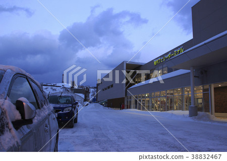 At the Wakkanai Ferry Terminal in the early morning At the Wakkanai Ferry Terminal in the early morning 38832467
