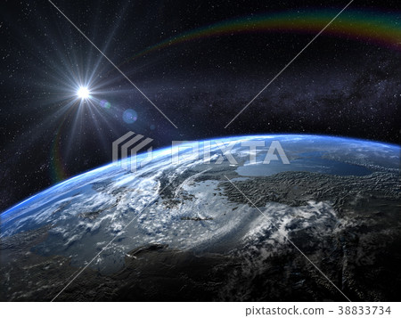 Earth CG Sun FX 38833734