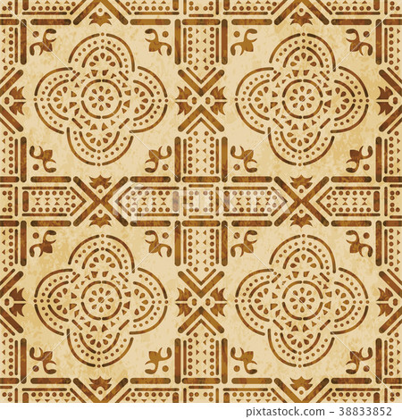 Retro brown texture grunge seamless background 38833852