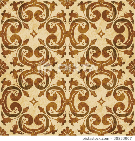 Retro brown texture grunge seamless background Retro brown texture grunge seamless background 38833907
