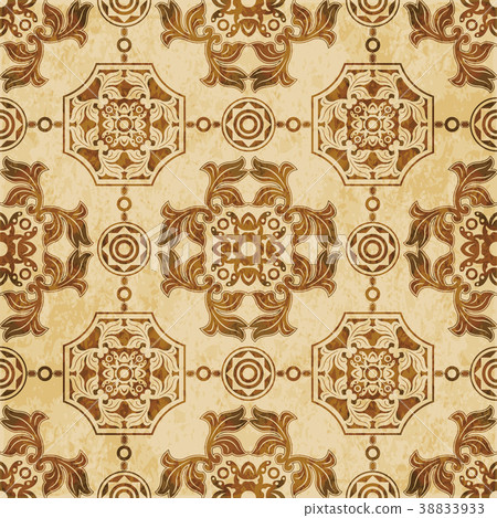 Retro brown texture grunge seamless background 38833933