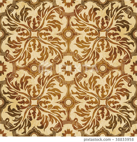 Retro brown texture grunge seamless background Retro brown texture grunge seamless background 38833958