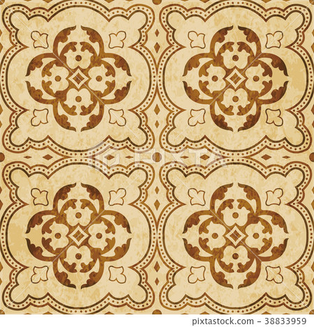 Retro brown texture grunge seamless background Retro brown texture grunge seamless background 38833959