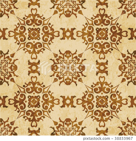 Retro brown texture grunge seamless background 38833967
