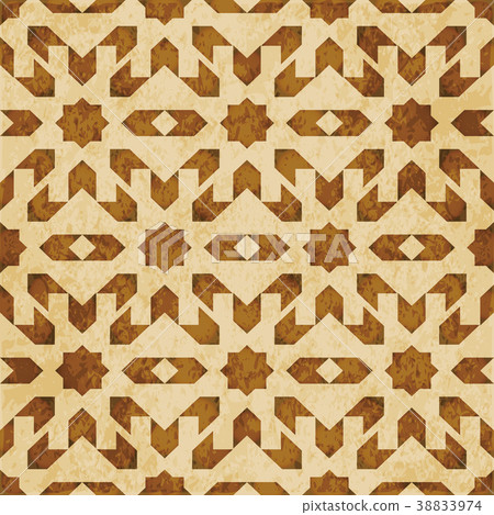Retro brown texture grunge seamless background 38833974