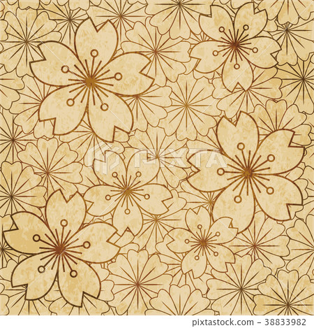 Retro brown texture grunge seamless background 38833982