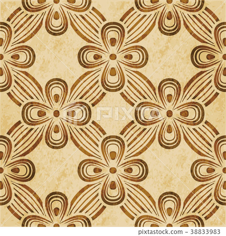 Retro brown texture grunge seamless background Retro brown texture grunge seamless background 38833983