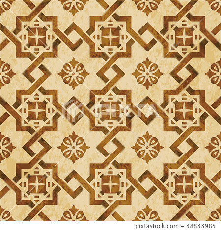Retro brown texture grunge seamless background 38833985