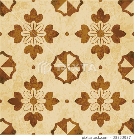 Retro brown texture grunge seamless background Retro brown texture grunge seamless background 38833987