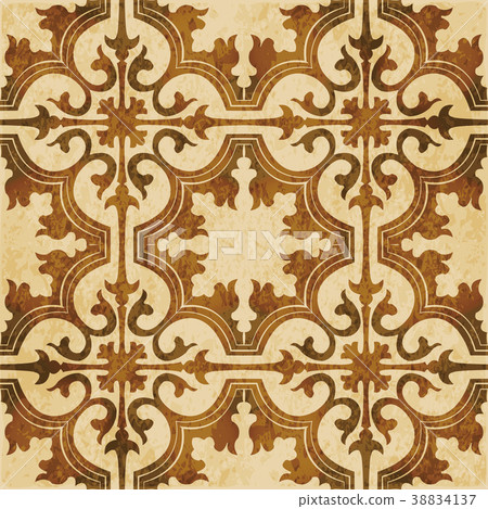 Retro brown texture grunge seamless background 38834137