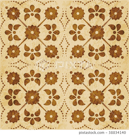 Retro brown texture grunge seamless background 38834140