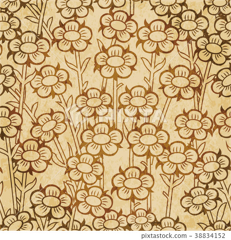 Retro brown texture grunge seamless background Retro brown texture grunge seamless background 38834152