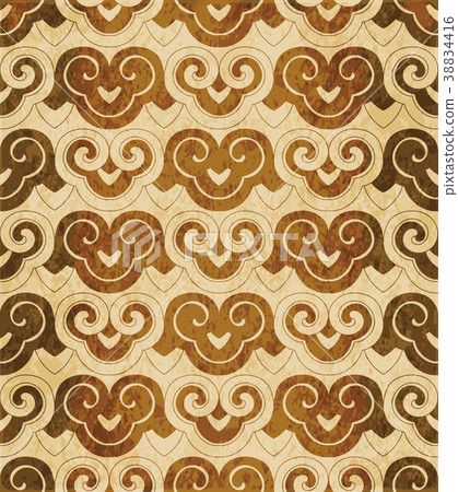 Retro brown texture grunge seamless background 38834416