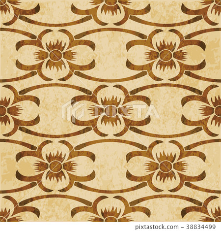 Retro brown texture grunge seamless background Retro brown texture grunge seamless background 38834499