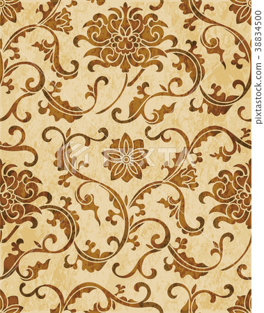 Retro brown texture grunge seamless background Retro brown texture grunge seamless background 38834500
