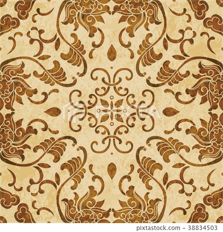 Retro brown texture grunge seamless background Retro brown texture grunge seamless background 38834503