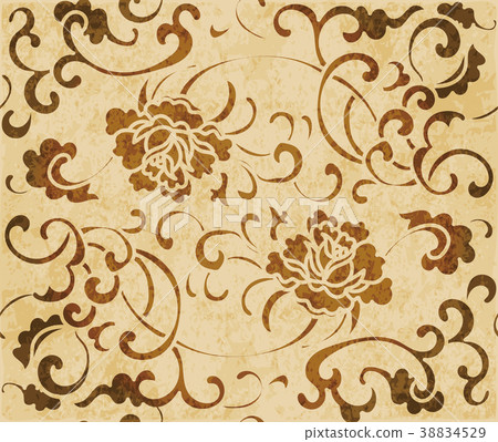 Retro brown texture grunge seamless background Retro brown texture grunge seamless background 38834529