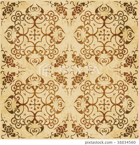 Retro brown texture grunge seamless background Retro brown texture grunge seamless background 38834560