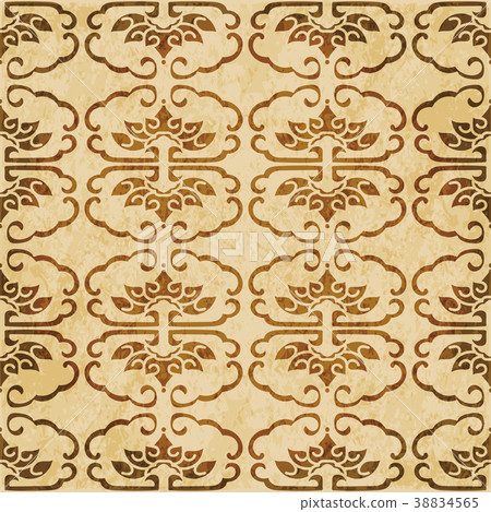 Retro brown texture grunge seamless background Retro brown texture grunge seamless background 38834565