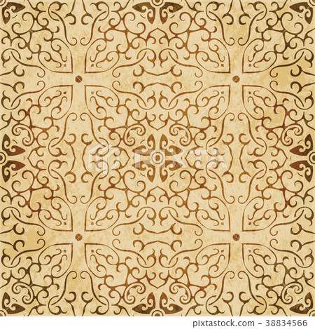 Retro brown texture grunge seamless background Retro brown texture grunge seamless background 38834566