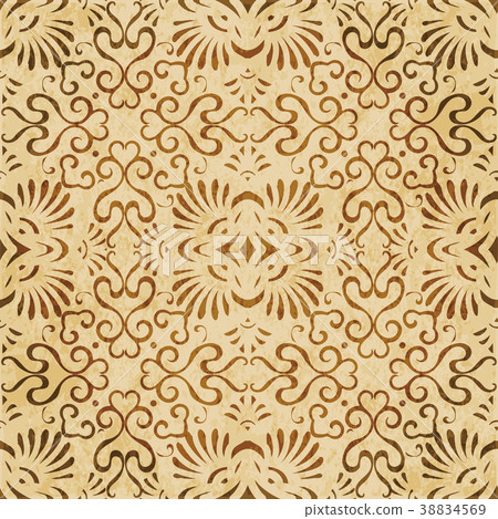 Retro brown texture grunge seamless background 38834569