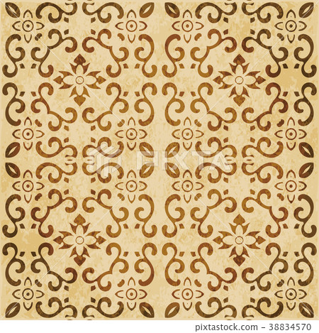 Retro brown texture grunge seamless background Retro brown texture grunge seamless background 38834570