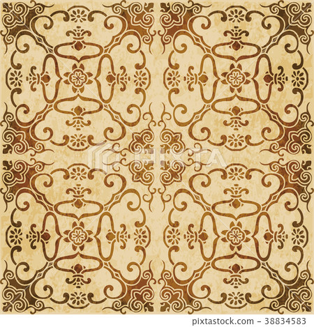 Retro brown texture grunge seamless background Retro brown texture grunge seamless background 38834583