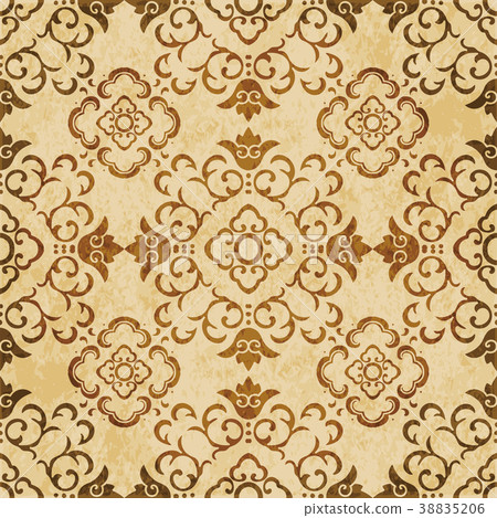 Retro brown texture grunge seamless background 38835206